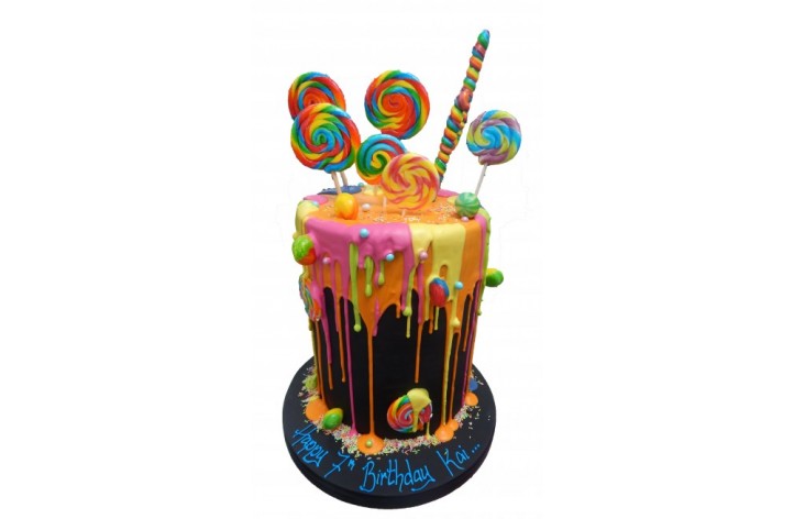 Deep Drizzle Sweet Explosion Cake